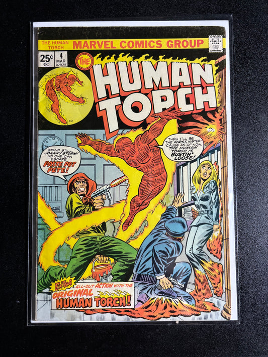 The Human Torch #4 – March 1975 (Marvel Comics)
