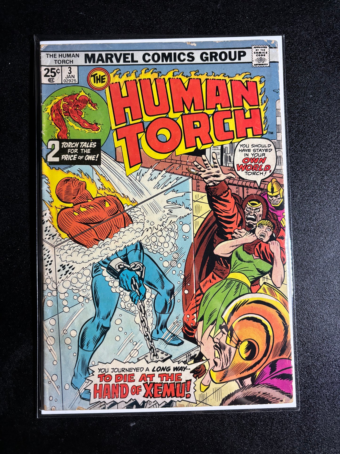 The Human Torch #3 – January 1975 (Marvel Comics)