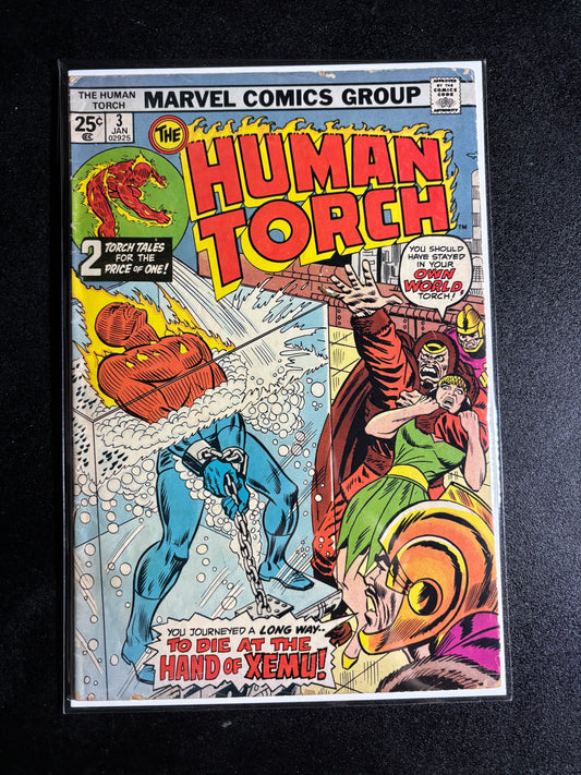 The Human Torch #3 – January 1975 (Marvel Comics)