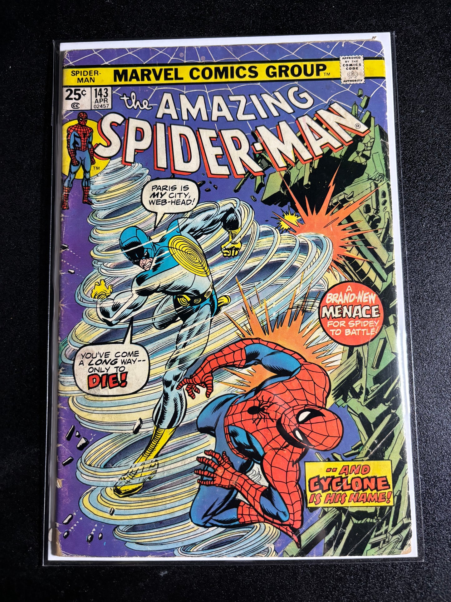The Amazing Spider-Man #143 (April 1975) – Marvel Comics