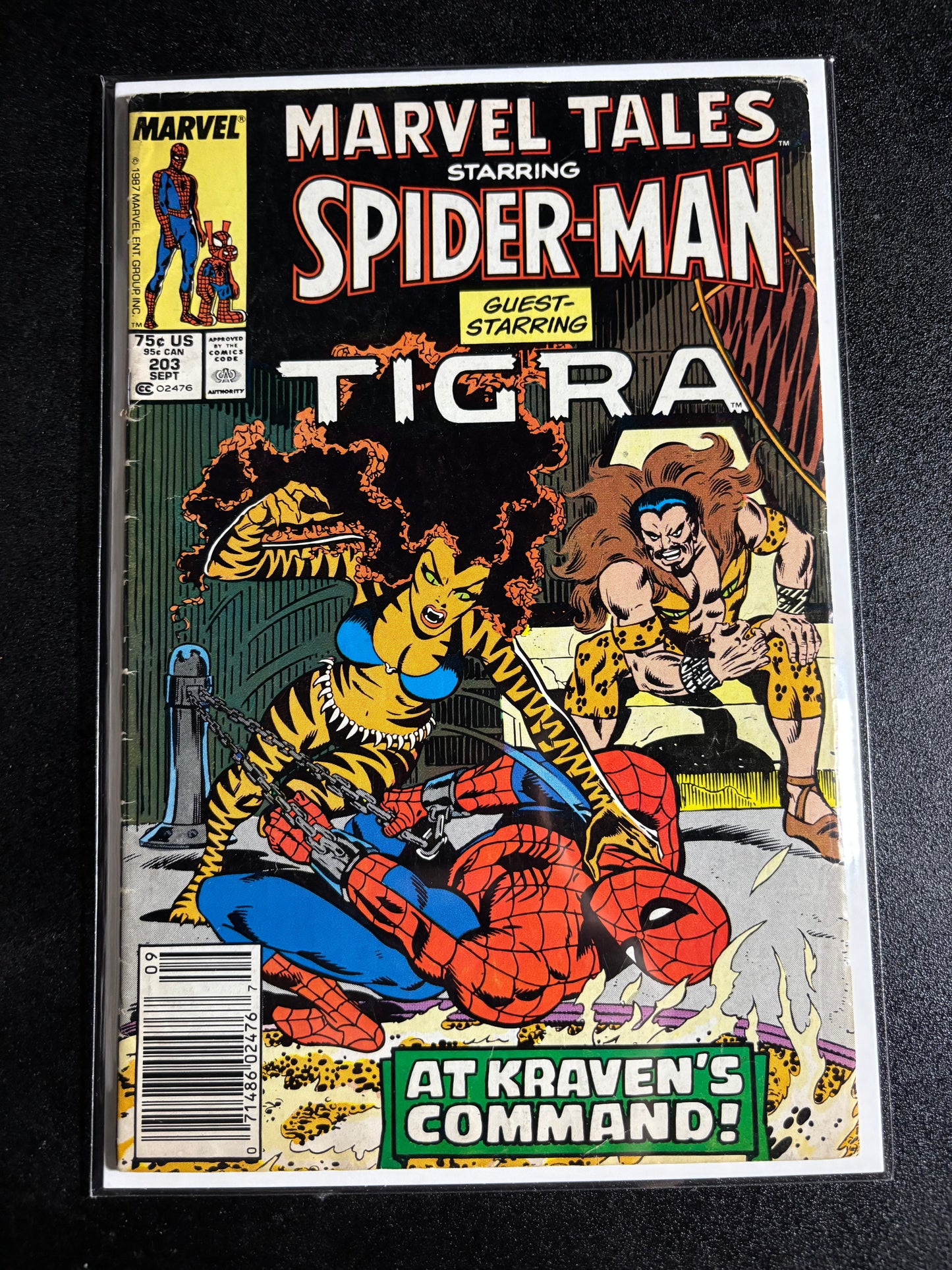 Marvel Tales Starring Spider-Man #203 (1987) – Marvel Comics