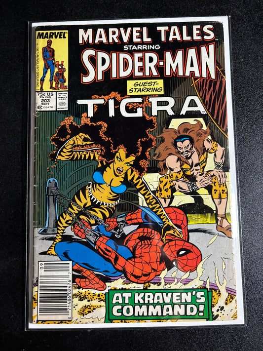 Marvel Tales Starring Spider-Man #203 (1987) – Marvel Comics