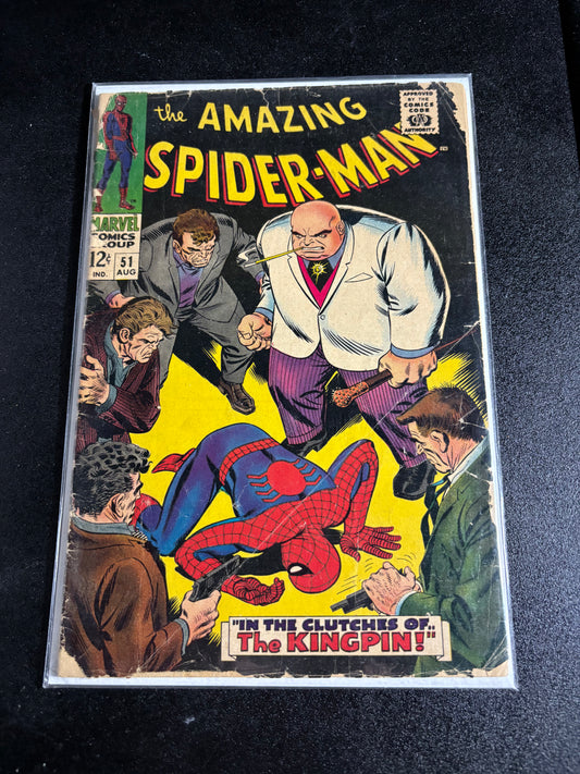The Amazing Spider-Man #51 (1967) – 2nd Kingpin Appearance – Stan Lee & John Romita Sr.
