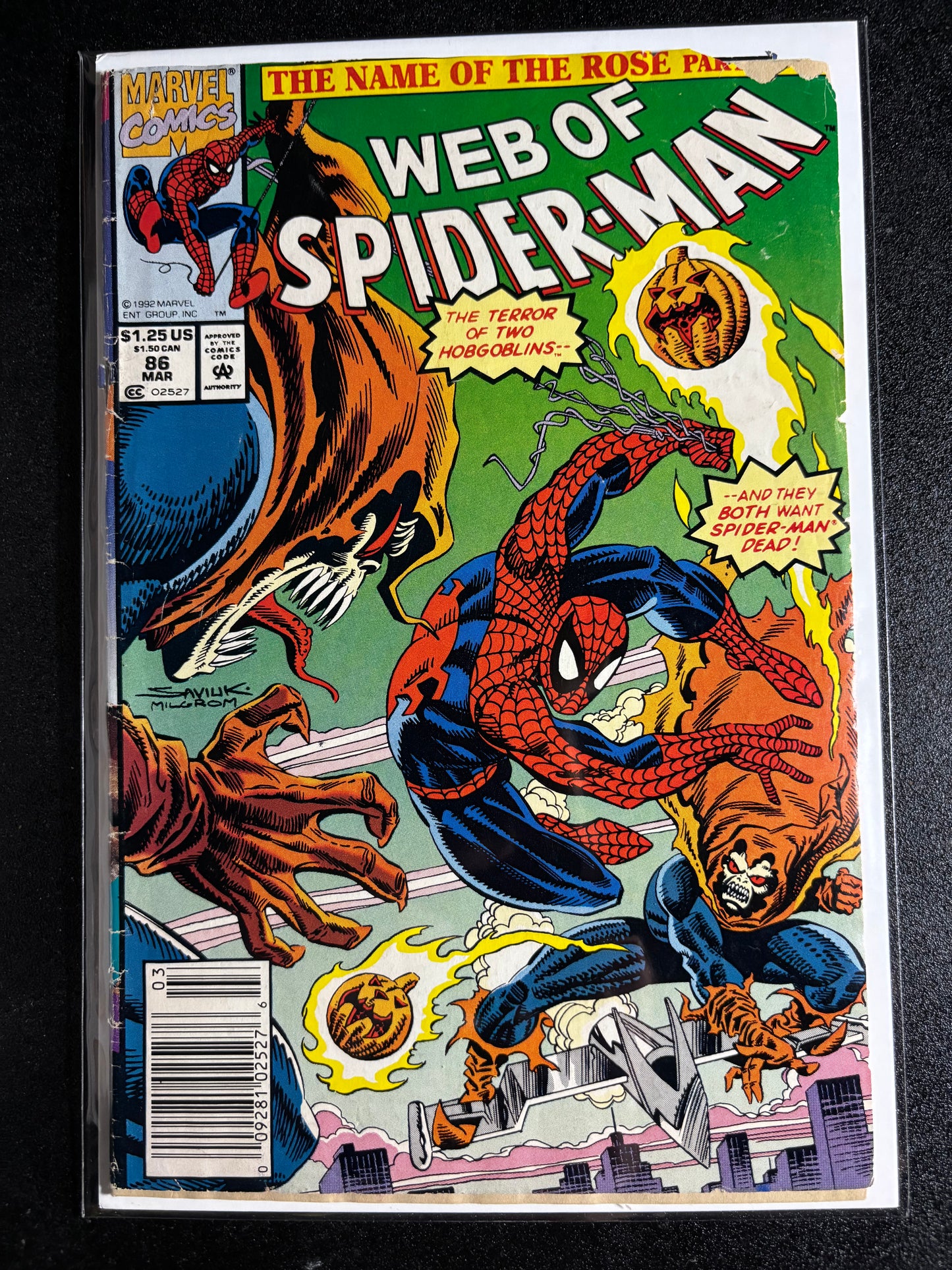 Web of Spider-Man #86 – The Name of the Rose: Part 3 of 6