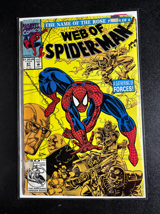 Web of Spider-Man #87 (1992) – Marvel Comics