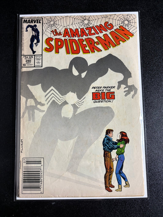 The Amazing Spider-Man #290 (July 1987) – Peter Proposes to Mary Jane