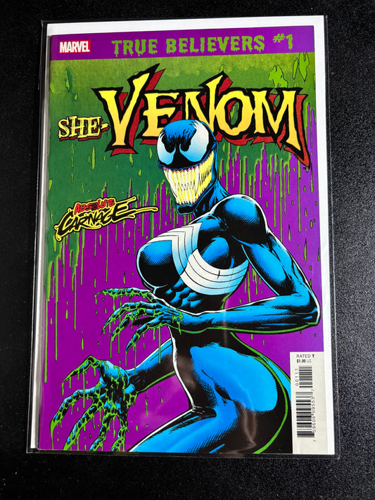 True Believers: She-Venom #1 – Marvel Comics (2018)