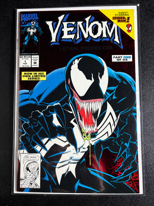 Venom: Lethal Protector #1 – Marvel Comics (1993) – Red Foil Cover
