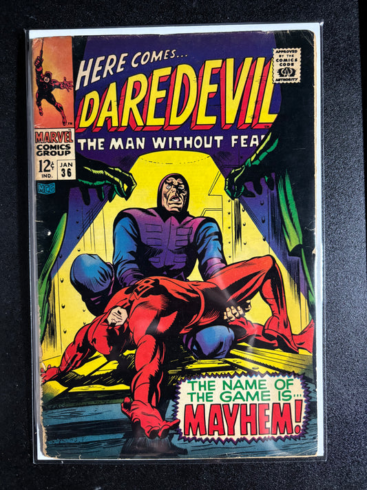 Daredevil #36 (January 1968) – Marvel Comics