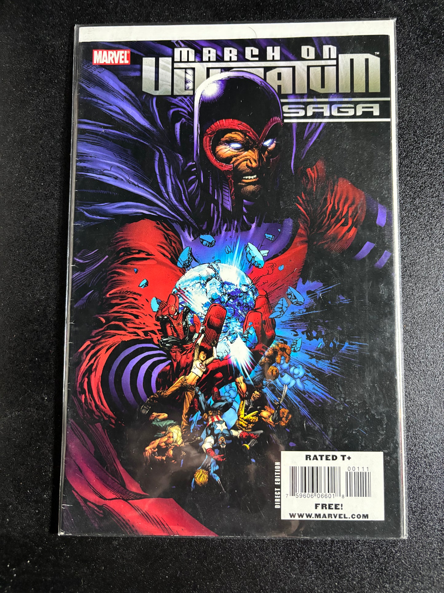 March on Ultimatum Saga – Prelude to Catastrophe! (2009, Marvel)