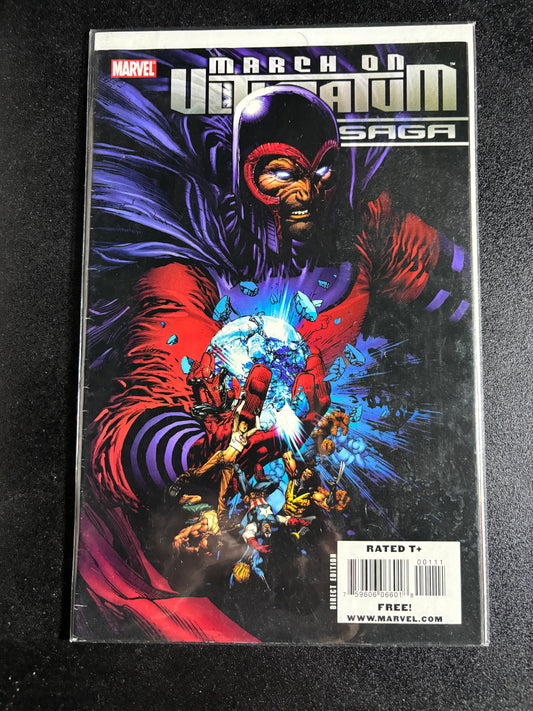March on Ultimatum Saga – Prelude to Catastrophe! (2009, Marvel)