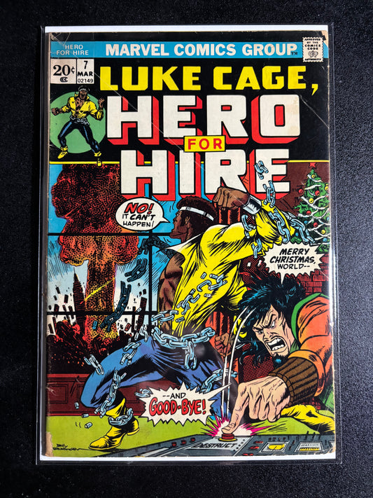 Luke Cage, Hero for Hire #7 (Mar 1973, Marvel Comics)