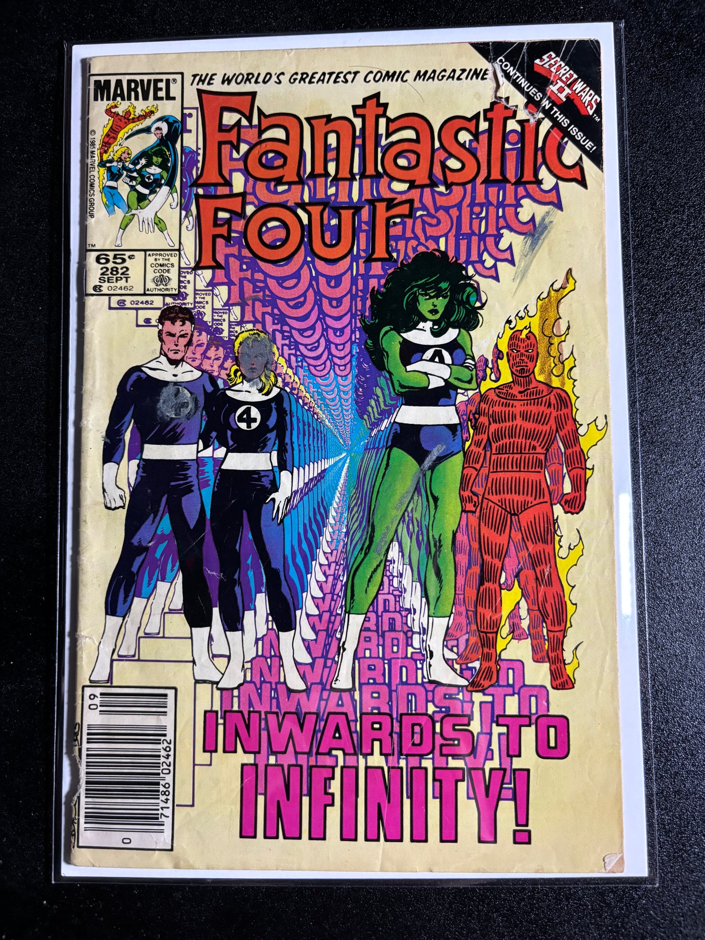 Fantastic Four #282 (1985) – John Byrne Story & Cover – Marvel Comics