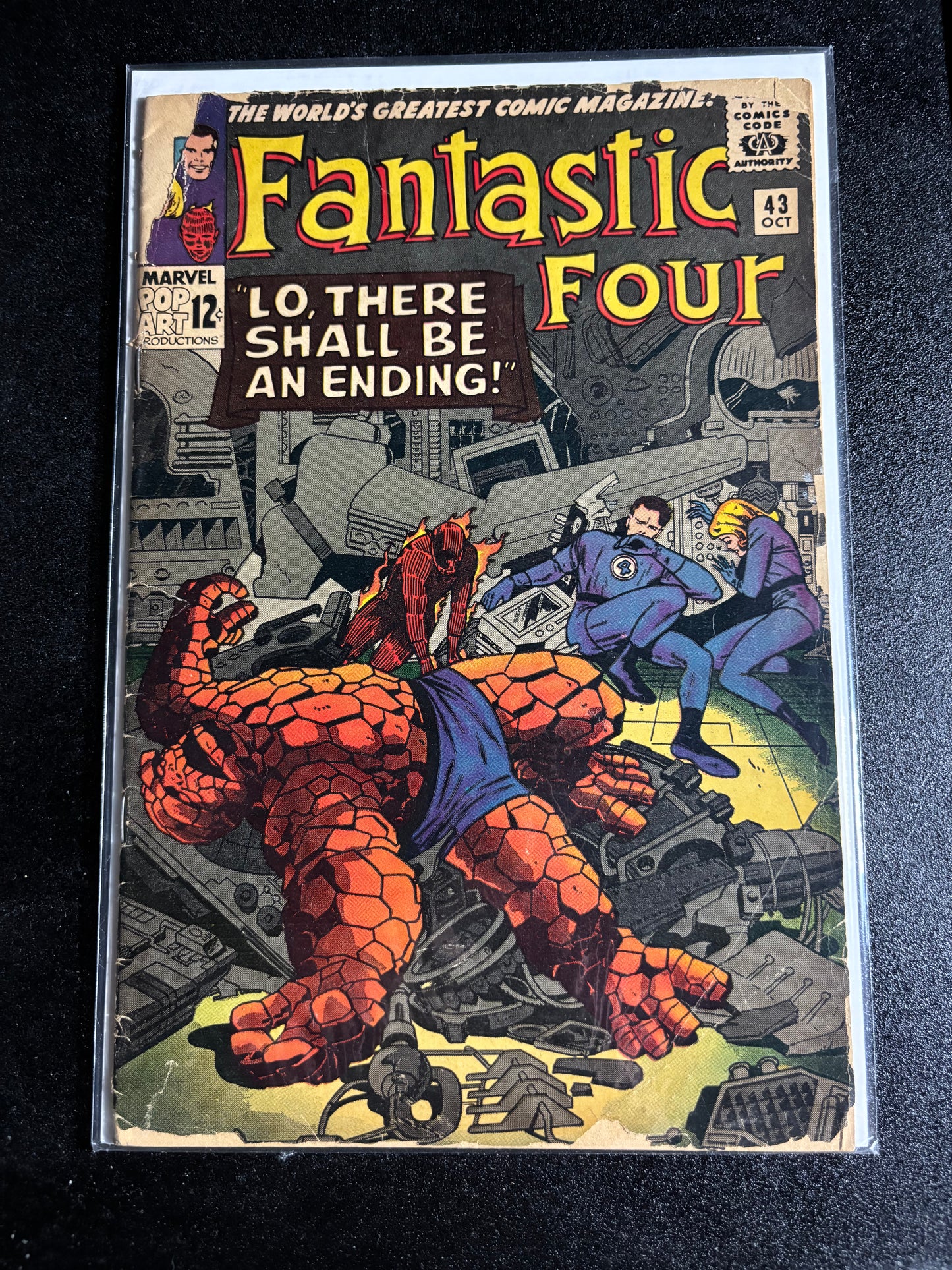 Fantastic Four #43 (1965) – Doctor Doom & Frightful Four – Silver Age Marvel