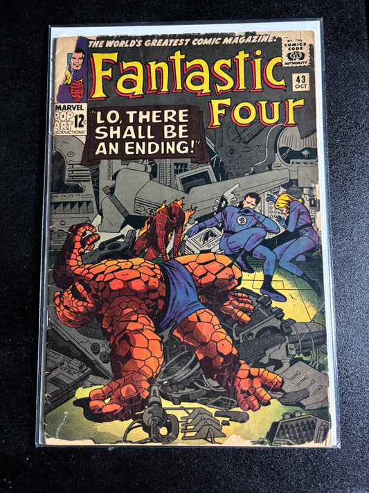 Fantastic Four #43 (1965) – Doctor Doom & Frightful Four – Silver Age Marvel