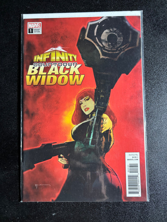 Infinity Countdown: Black Widow #1 – Variant Edition – Marvel Comics (2018)