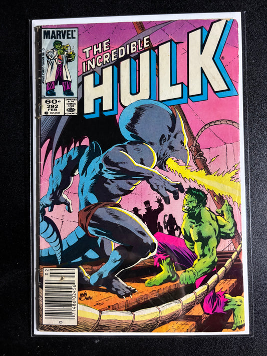 The Incredible Hulk #292 (February 1984) – Marvel Comics