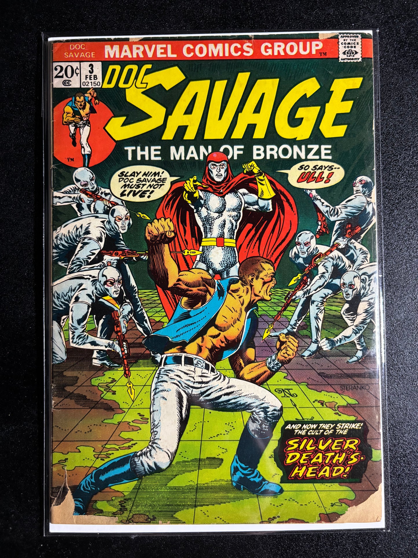 Doc Savage #3 (Feb 1973, Marvel Comics)