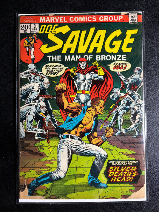 Doc Savage #3 (Feb 1973, Marvel Comics)