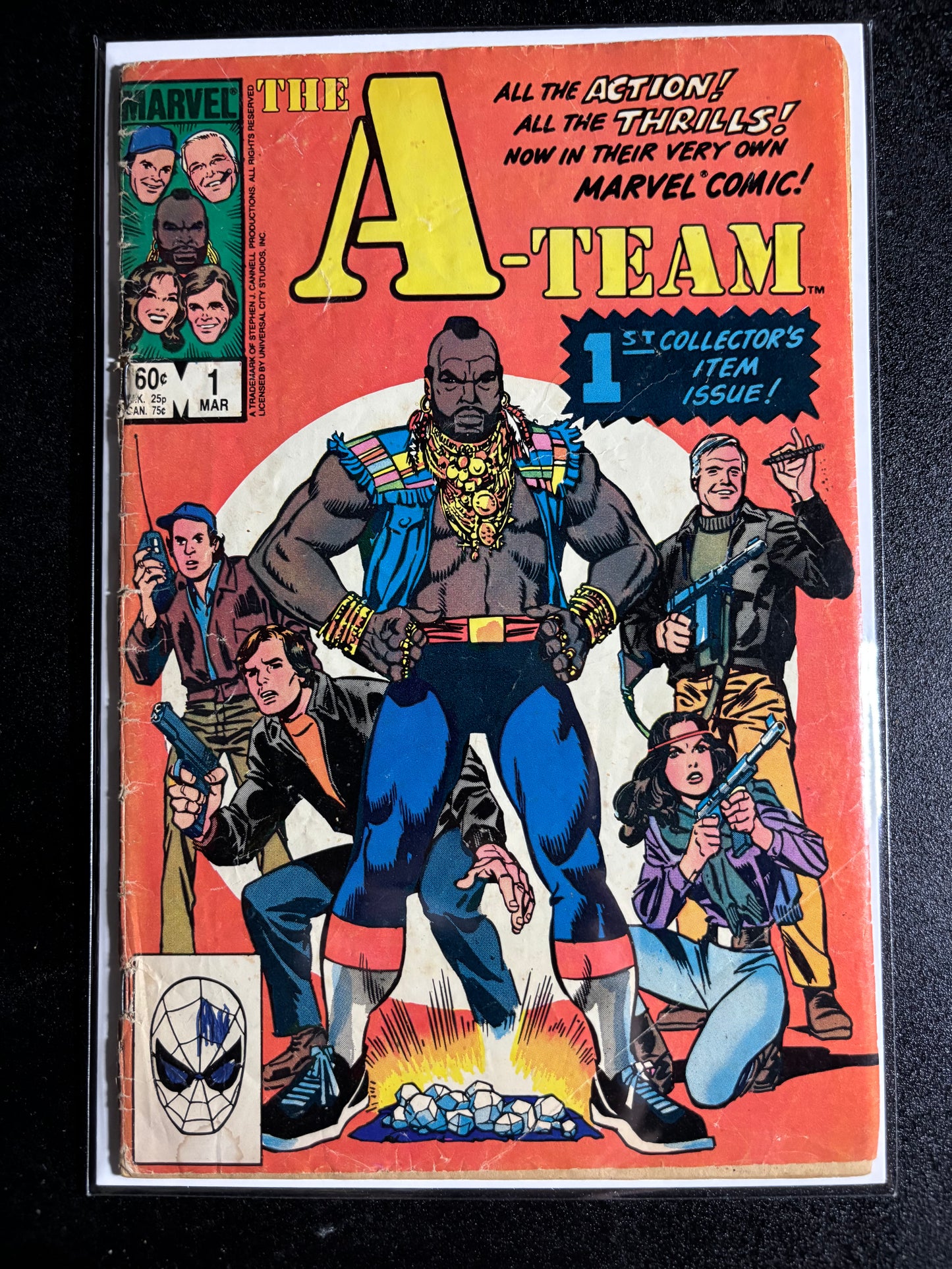 The A-Team #1 (Marvel Comics, 1984 – 1st Collector’s Item Issue)