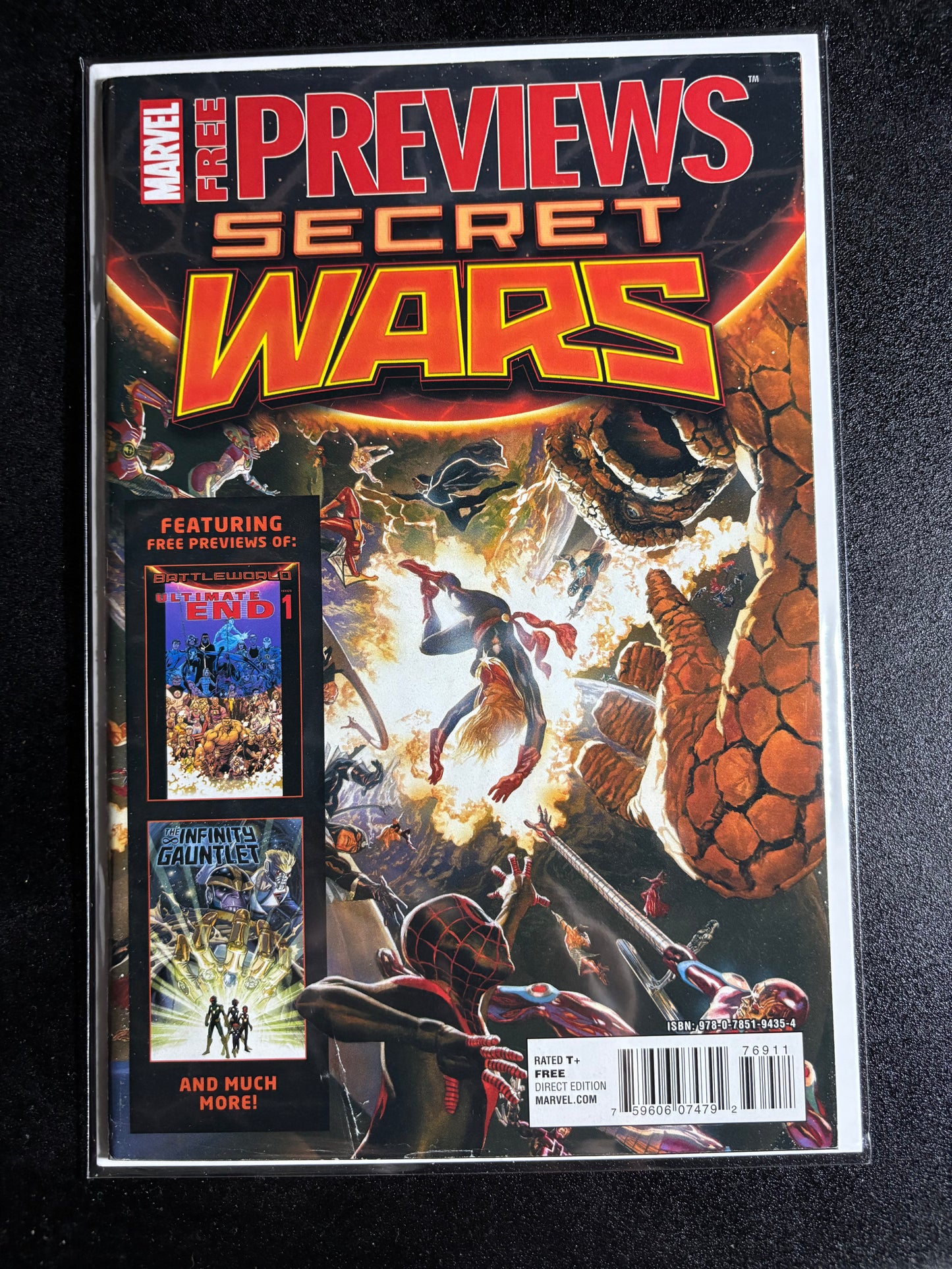 Marvel Previews: Secret Wars – Free Preview Edition (2015, Marvel Comics)