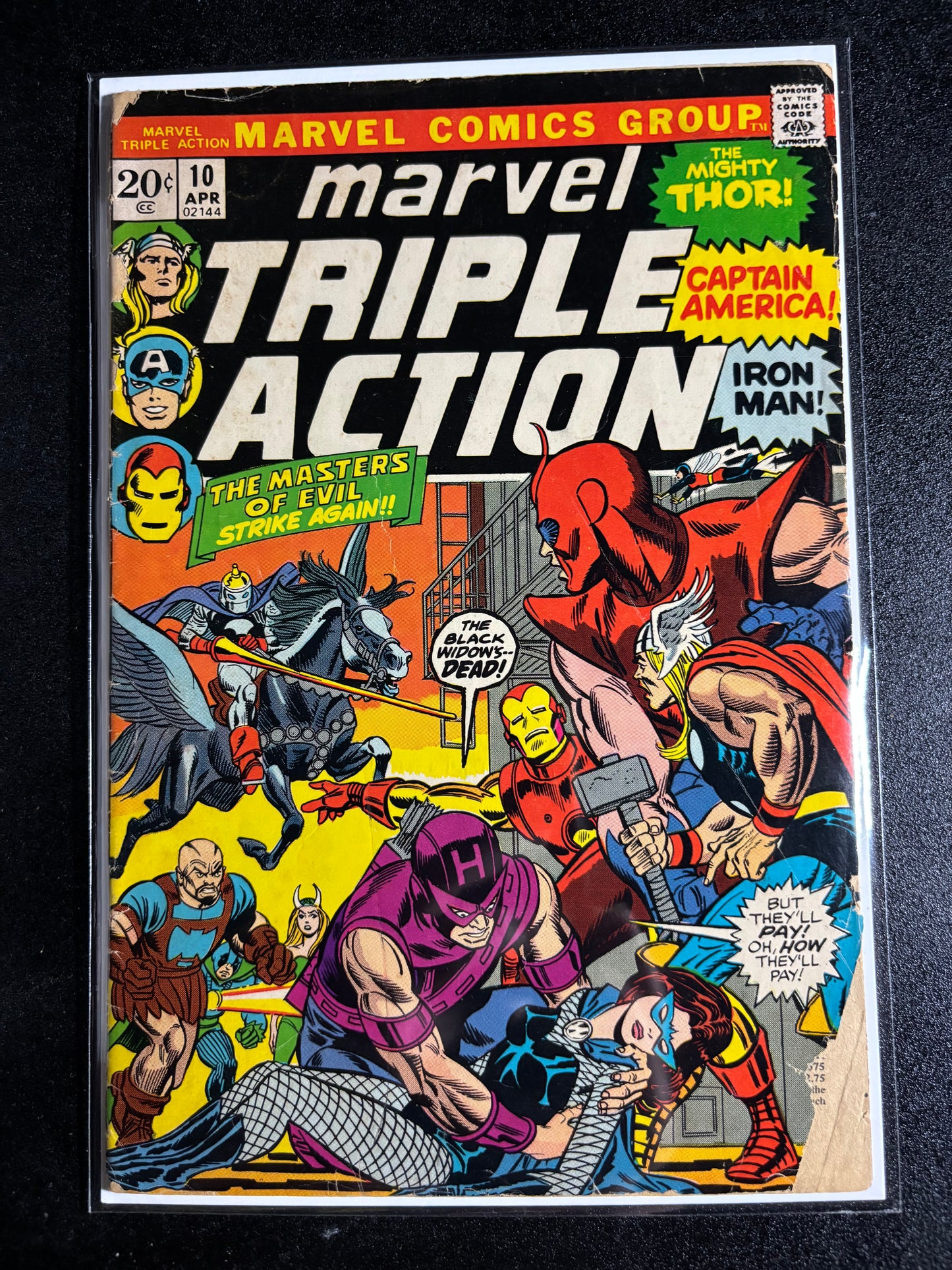 Marvel Triple Action #10 (1973, Marvel Comics)