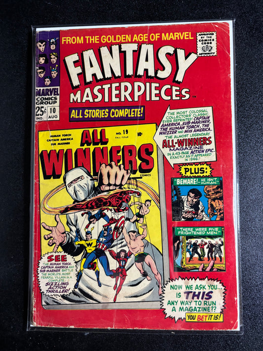 Fantasy Masterpieces #10 (August 1967) – Marvel Comics