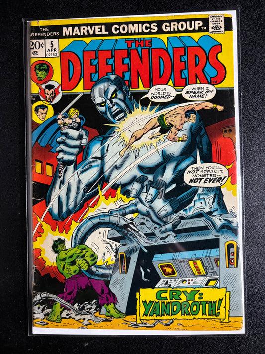 The Defenders #5 (March 1973) – Marvel Comics