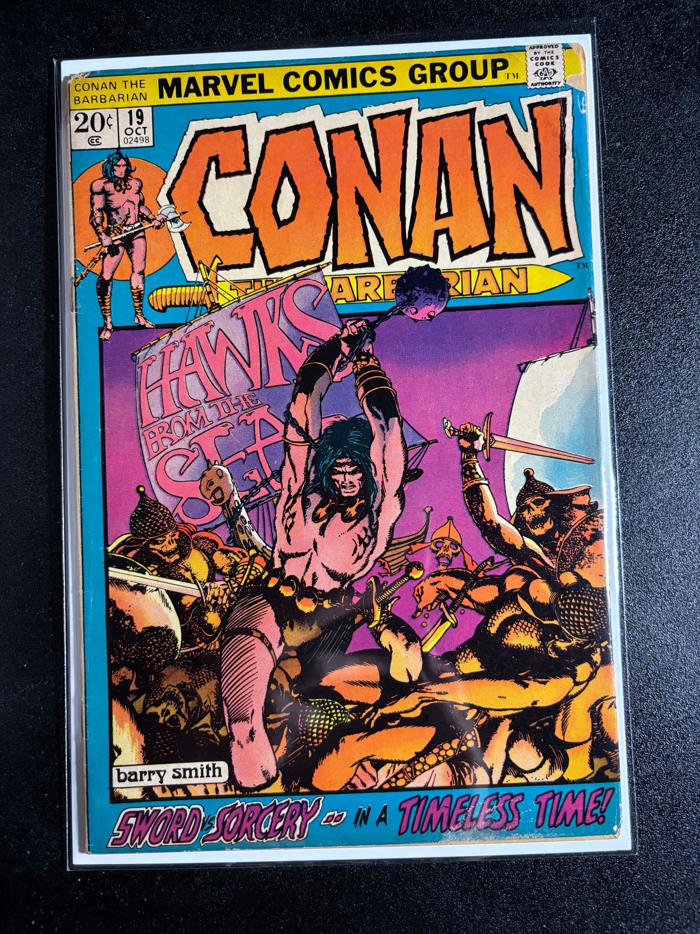 Conan the Barbarian #19 (Oct 1972, Marvel Comics)
