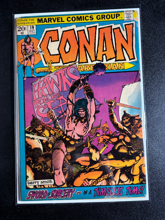 Conan the Barbarian #19 (Oct 1972, Marvel Comics)