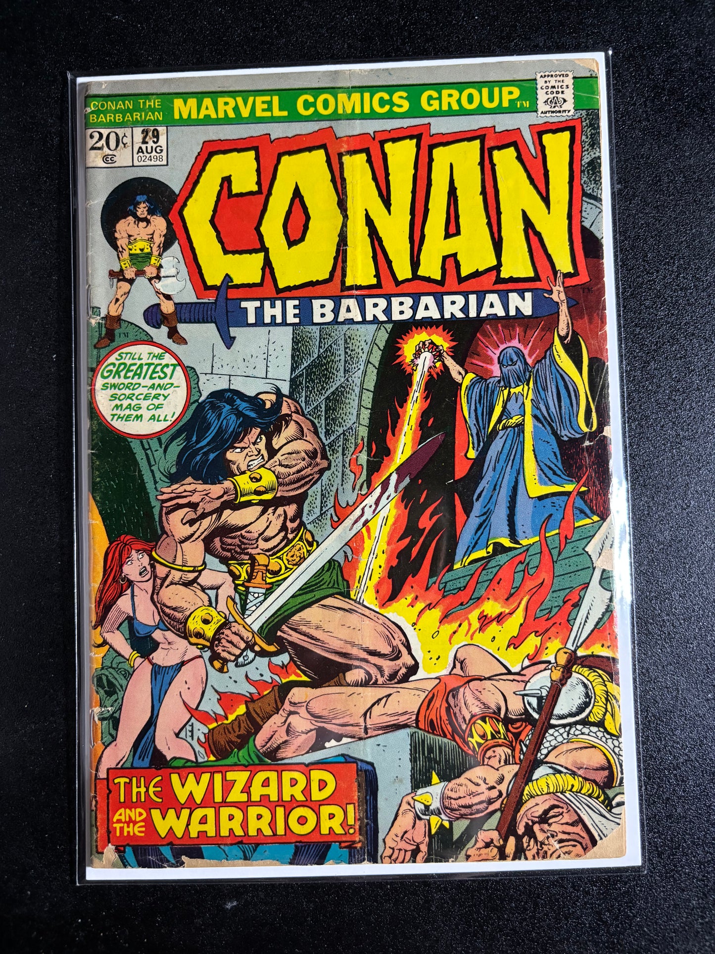 Conan the Barbarian #29 (Aug 1973, Marvel Comics)