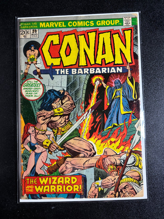 Conan the Barbarian #29 (Aug 1973, Marvel Comics)