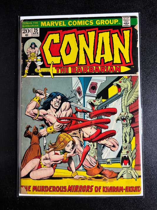 Conan the Barbarian #25 (Apr 1973, Marvel Comics)