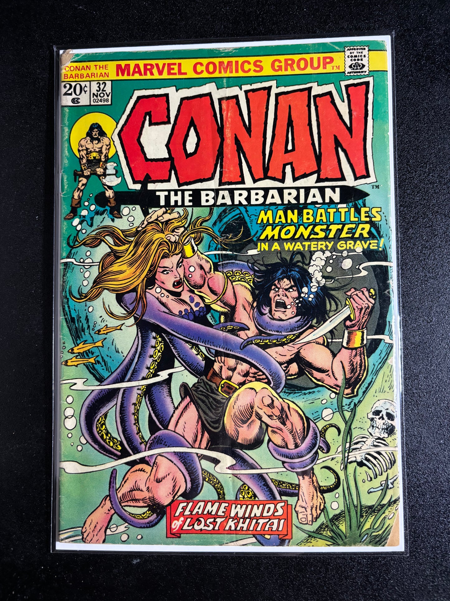 Conan the Barbarian #32 (Nov 1973, Marvel Comics)