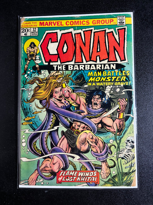 Conan the Barbarian #32 (Nov 1973, Marvel Comics)