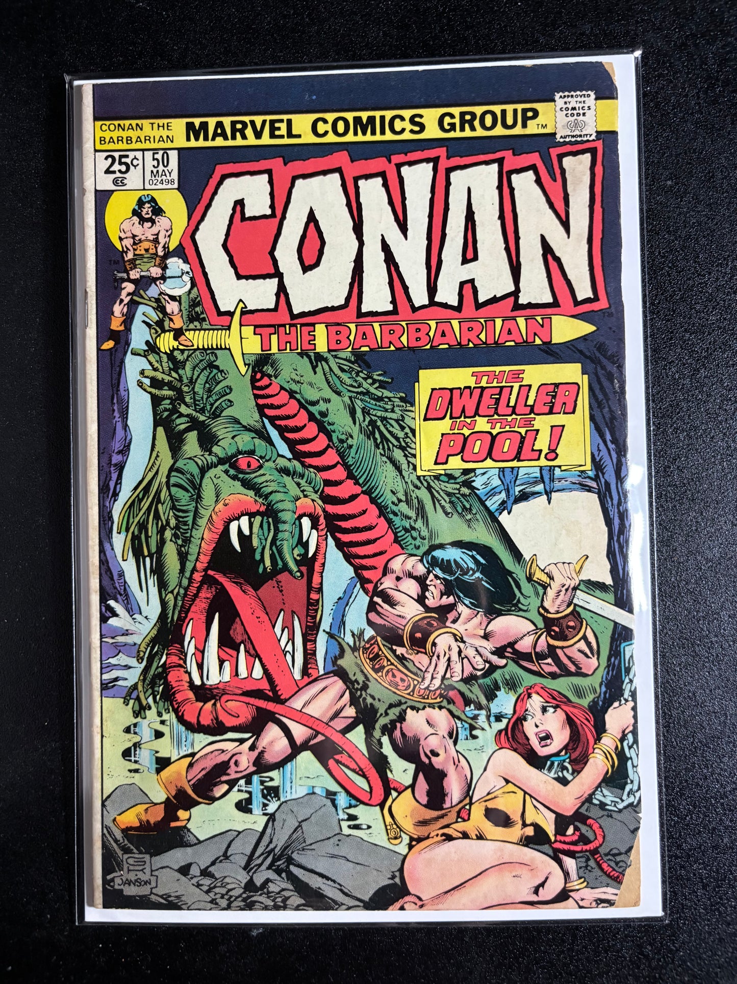 Conan the Barbarian #50 (May 1975, Marvel Comics)
