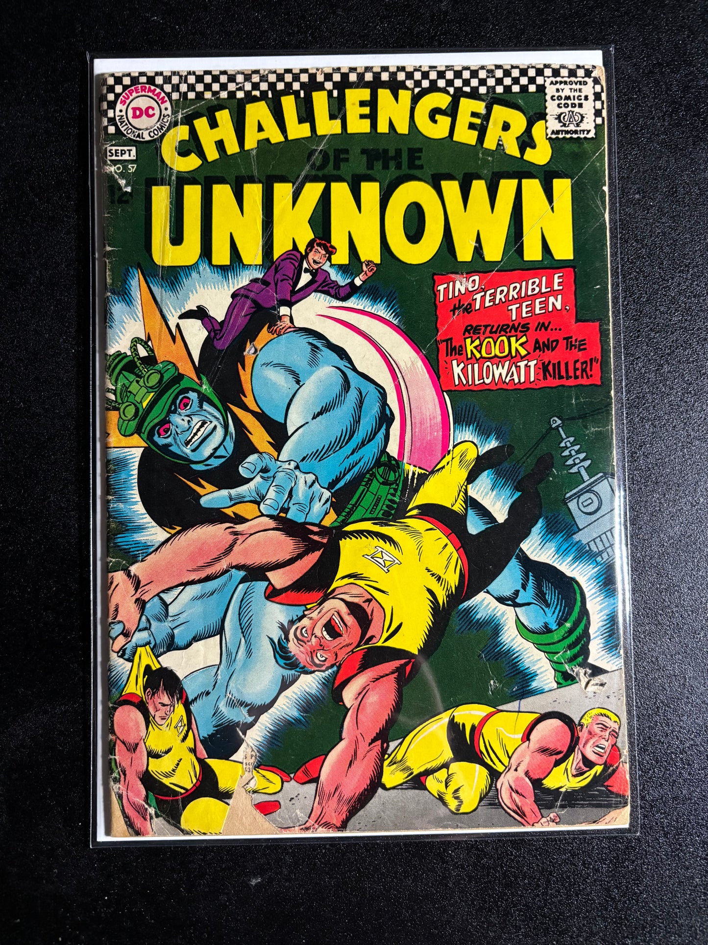 Challengers of the Unknown #57 (1967, DC Comics)
