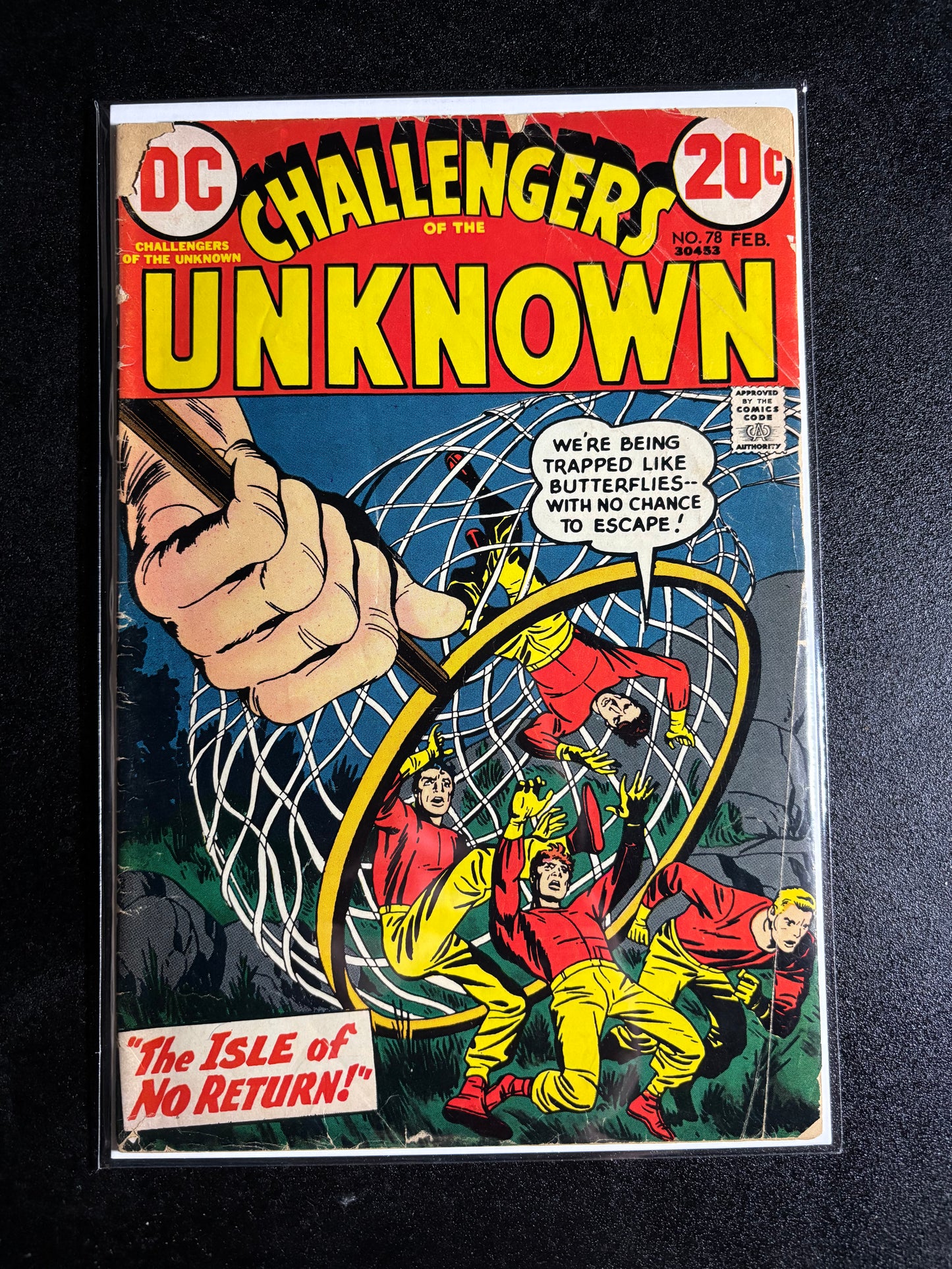 Challengers of the Unknown #78 – “The Isle of No Return!” (1970, DC Comics)