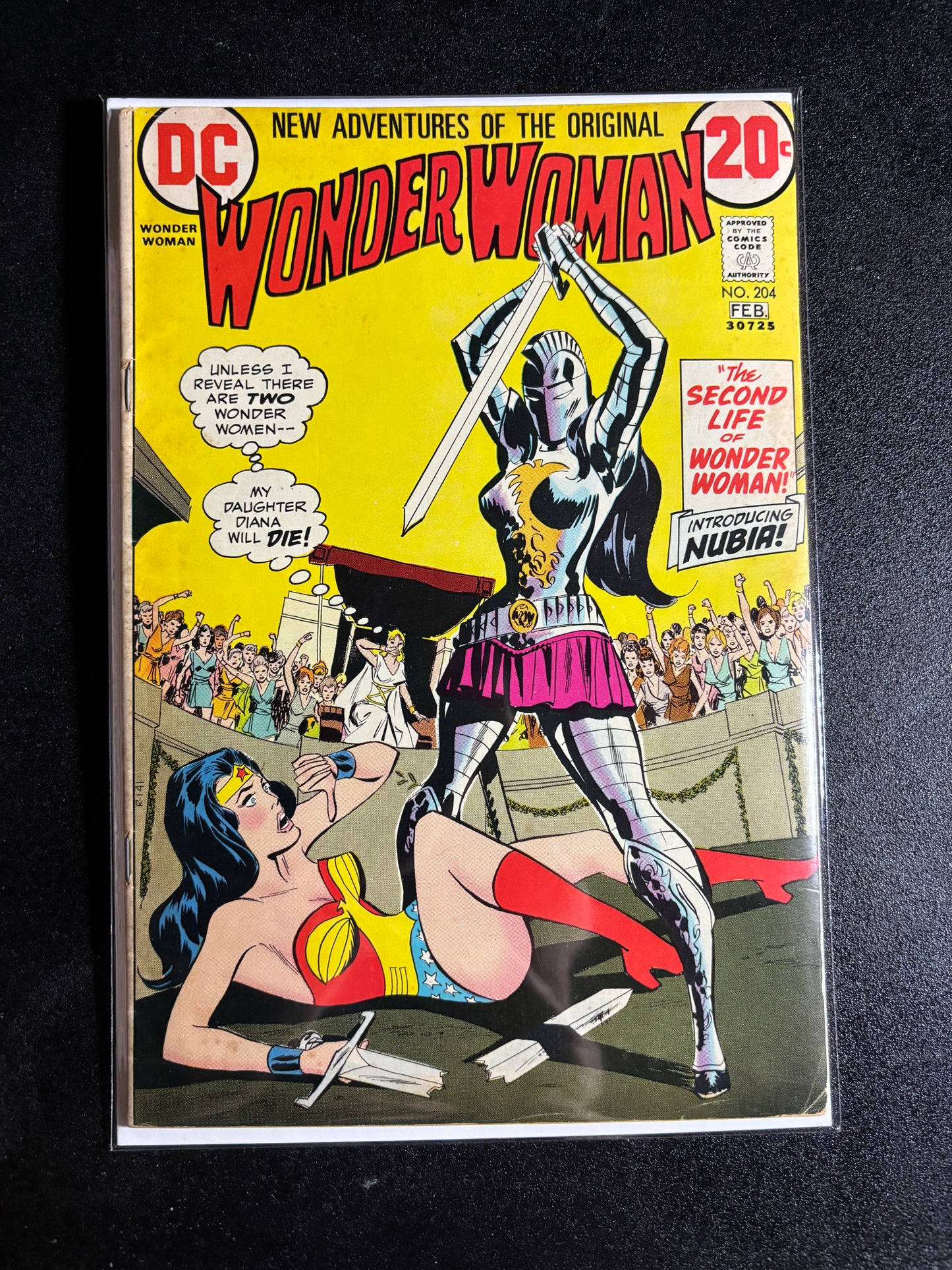 Wonder Woman #204 (1973) – 1st Appearance of Nubia – Bronze Age DC Key Issue