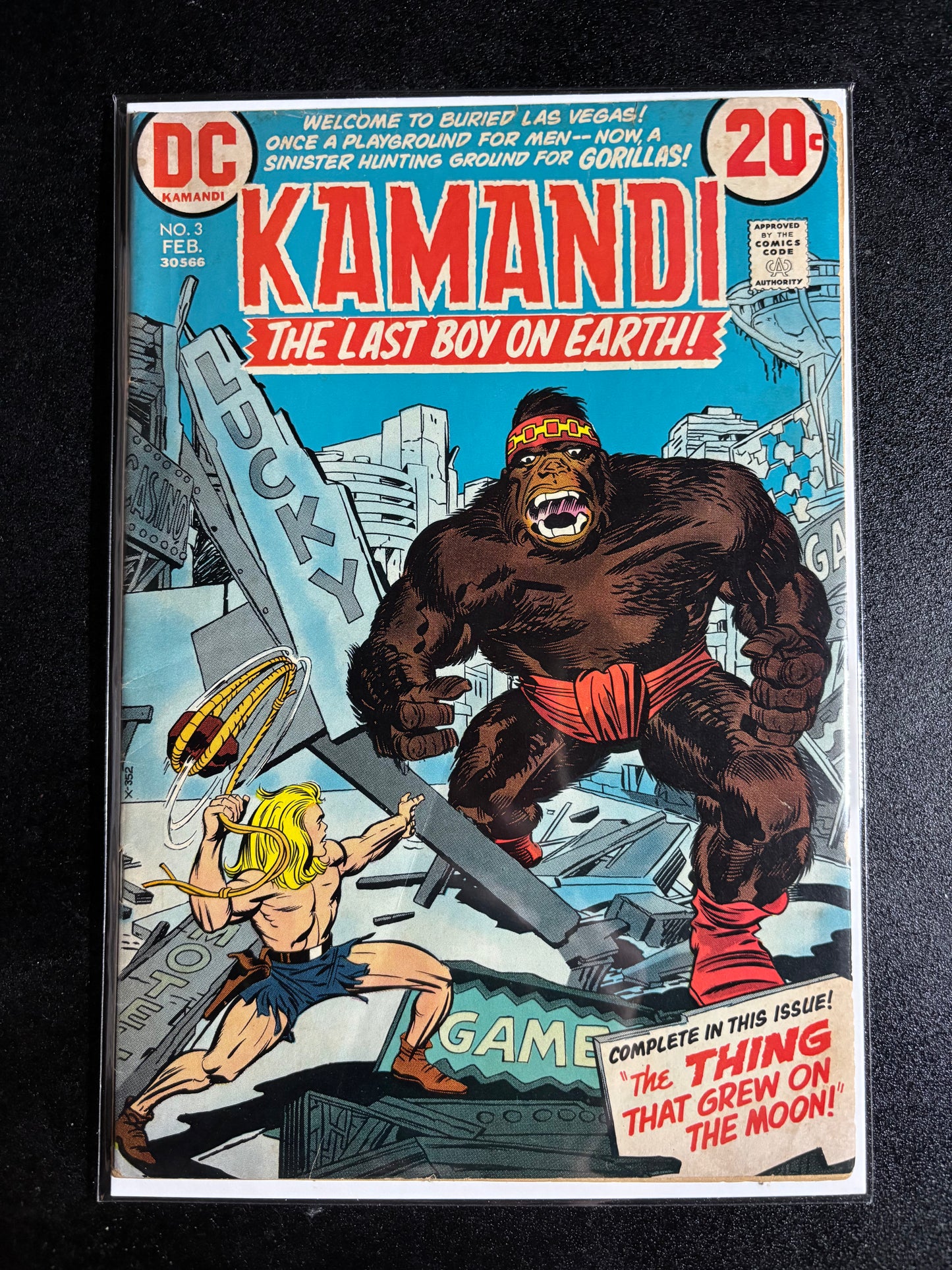 Kamandi, The Last Boy on Earth! #3 – DC Comics (February 1973)
