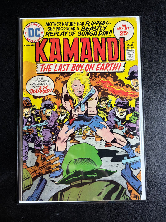 Kamandi, The Last Boy on Earth! #27 – DC Comics (March 1975)