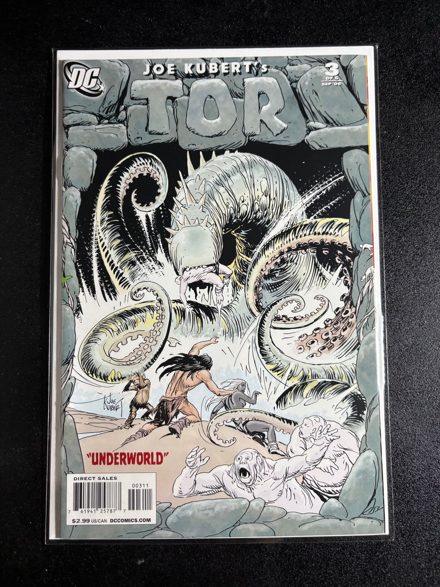 Joe Kubert's Tor #3 – DC Comics (September 2008)