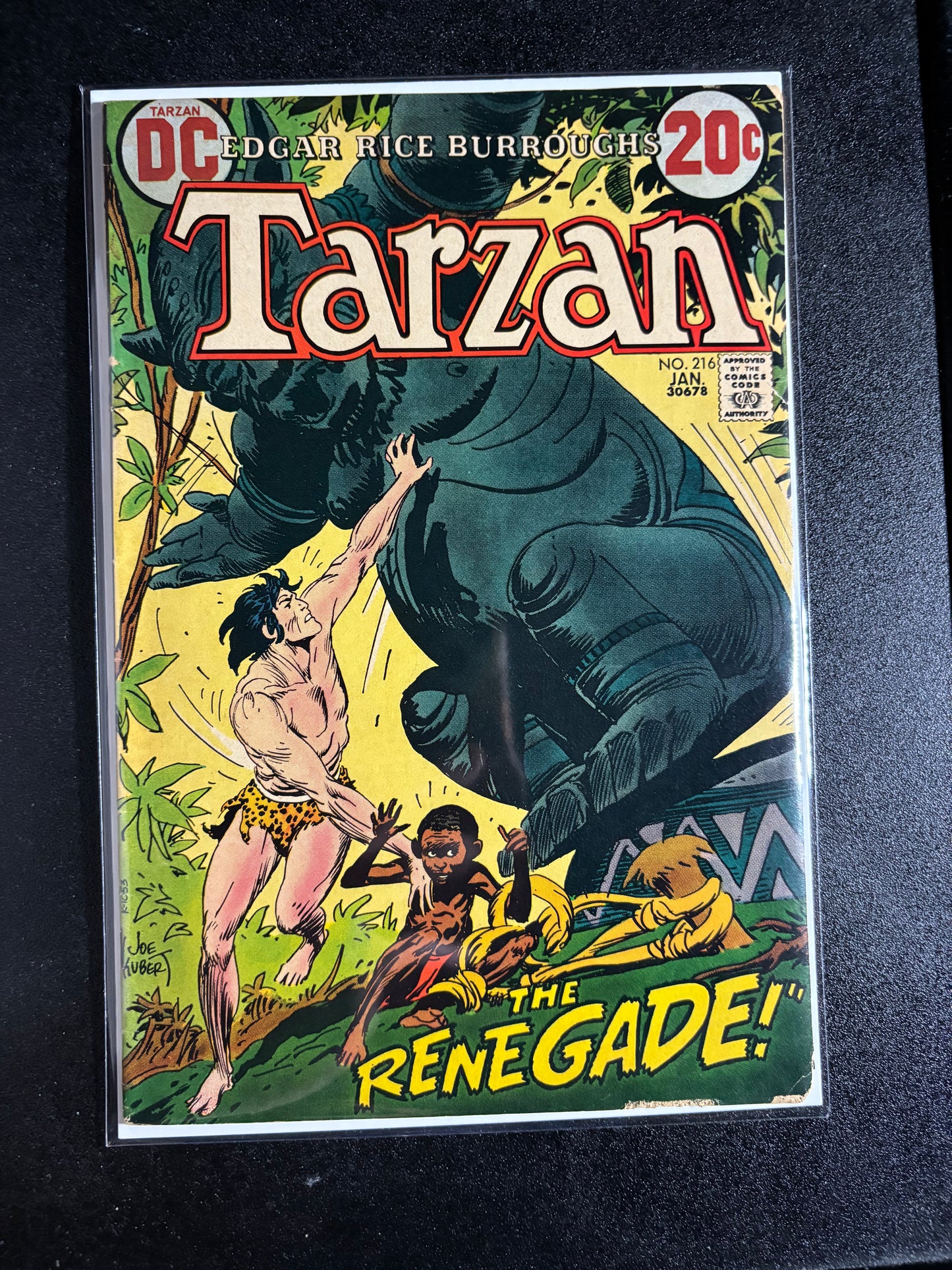 Tarzan #216 (January 1973, DC Comics)