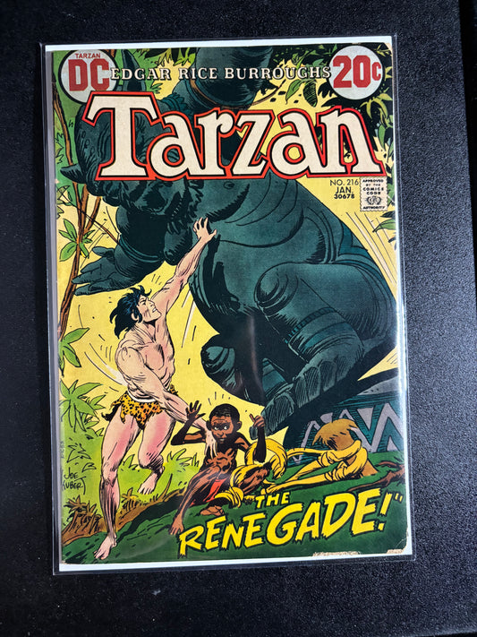 Tarzan #216 (January 1973, DC Comics)
