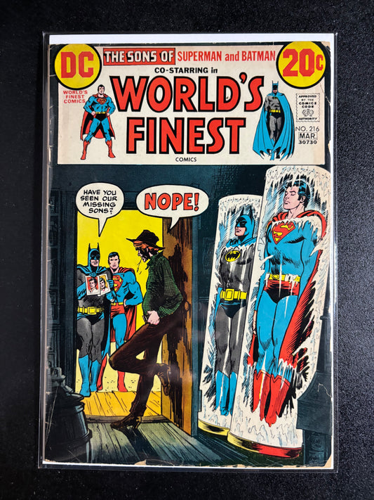 World's Finest Comics #216 – March 1973 (DC Comics)