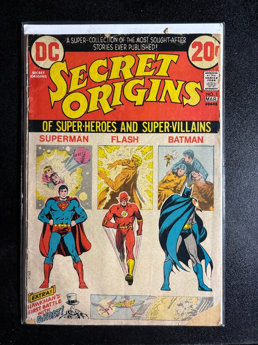 Secret Origins #1 – March 1973 (DC Comics)