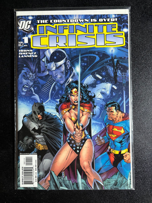 Infinite Crisis #1 – Wonder Woman Variant Cover (Dec 2005, DC Comics)