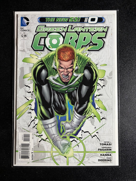 Green Lantern Corps #0 (2012, DC Comics – The New 52!)