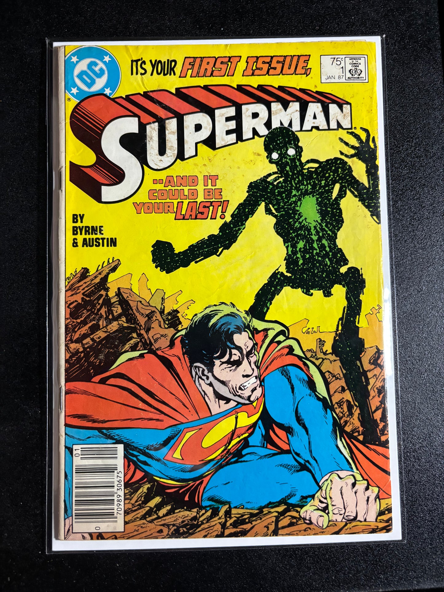Superman #1 (1987) – John Byrne – DC Comics
