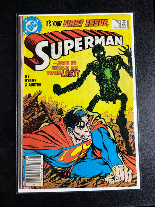 Superman #1 (1987) – John Byrne – DC Comics